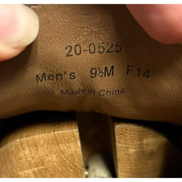 Johnston Murphy XC4 Black Sheep Leather Waterproof Derby Blucher Mens 9.5M Italy - Picture 8 of 14